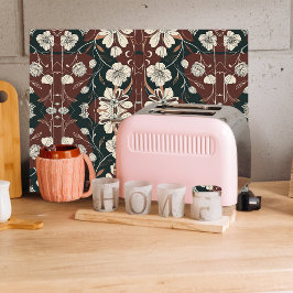 Tabla De Cortar Otoño Noir Blossoms Lg Glass