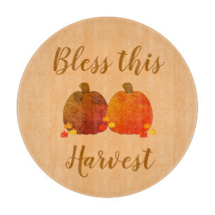 Tabla De Cortar Otoño/otoño/calabaza