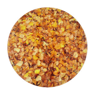 Tabla De Cortar Otoño Sale del tablero circular de corte de vidrio