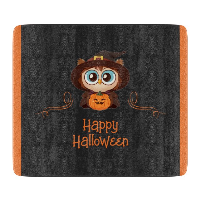 Tabla De Cortar Oveja/Otoño/Otoño/Halloween/calabaza (Anverso)