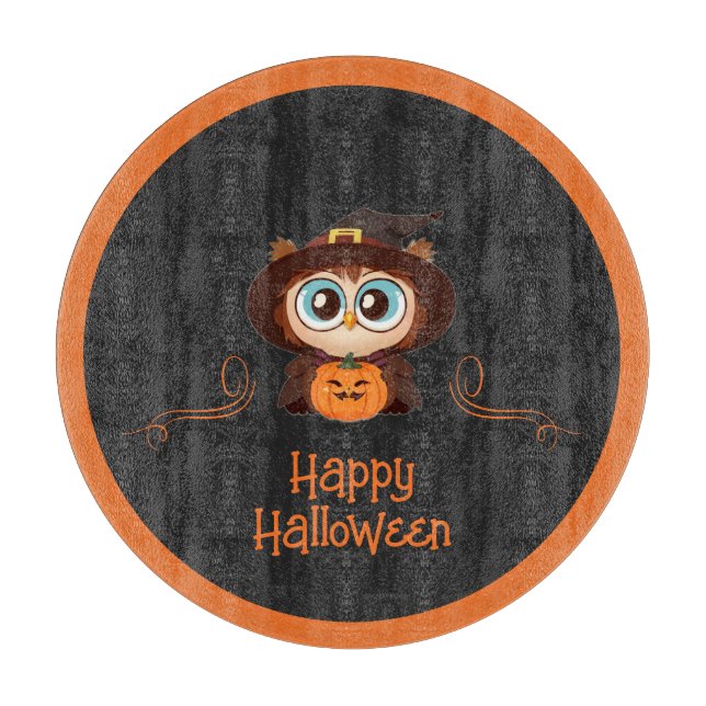 Tabla De Cortar Oveja/Otoño/Otoño/Halloween/calabaza (Anverso)