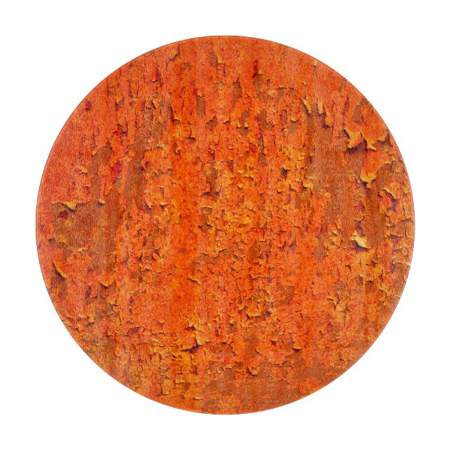 Tabla De Cortar Óxido de cosecha: antigua superficie texturada (Anverso)