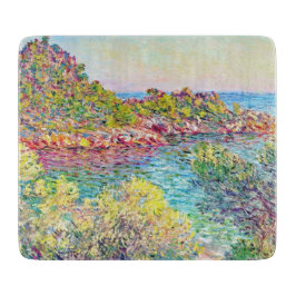Tabla De Cortar Paisaje cerca de Monte Carlo (por Claude Monet)