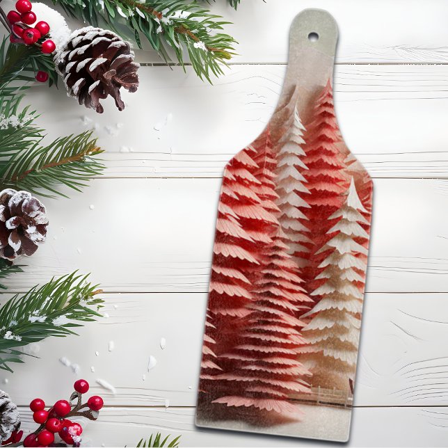 Tabla De Cortar Paisaje de invierno escandinavo en 3D (Subido por el creador)