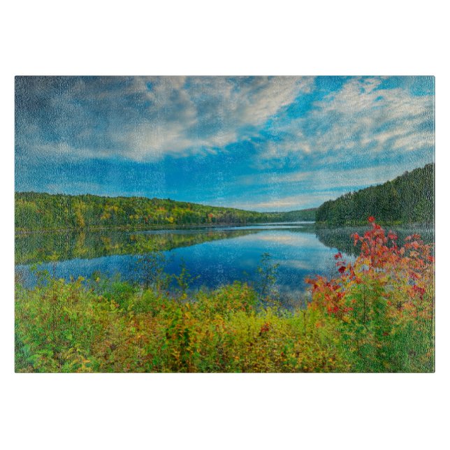 Tabla De Cortar Paisaje del lago Costello (Anverso)
