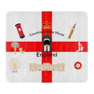 Tabla De Cortar Países del mundo - Inglaterra 1
