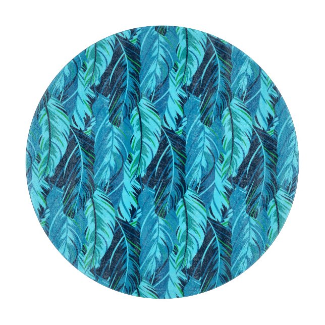 Tabla De Cortar Pájaros tropicales (Anverso)