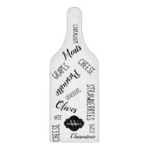 Palabras negras monogramas personalizadas