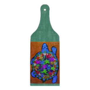 Tabla De Cortar Paleta decorativa del tablero del corte del vidrio