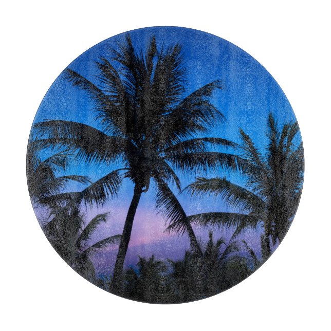 Tabla De Cortar Palmeras de Medianoche (Anverso)