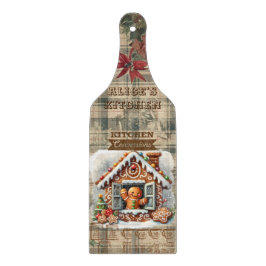 Tabla de cortar pan de jengibre: ¡Diversión de coc