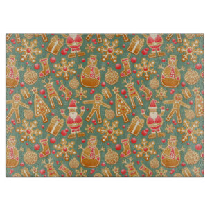 Tabla De Cortar Pan de jengibre/galletas/Navidades