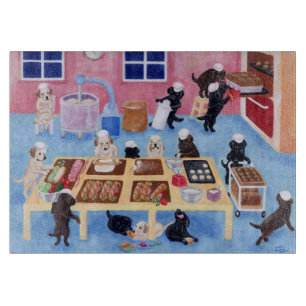 Tabla De Cortar Panadería de Labradors