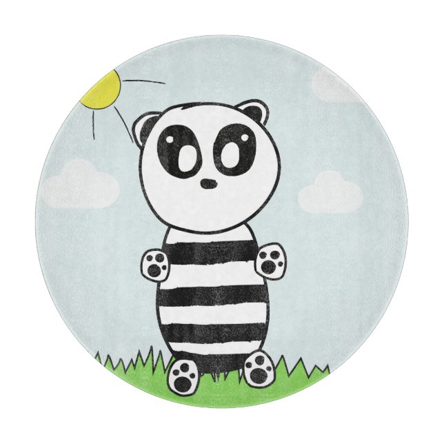 Tabla De Cortar Panda Kids (Anverso)