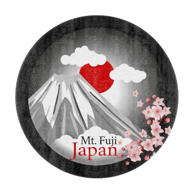 Tabla De Cortar Panorama Resumen De Mt. Fuji (Anverso)