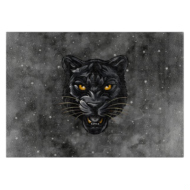 Tabla De Cortar Pantera Negra (Anverso)