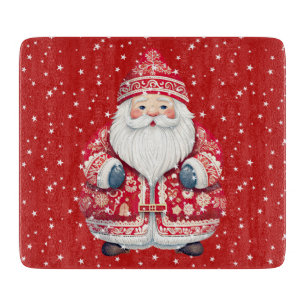 Tabla De Cortar Papá Noel folclórico escandinavo 