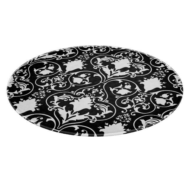 Tabla De Cortar Papel pintado antiguo 2 de la voluta (Borde)