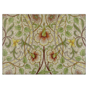 Tabla De Cortar Papel pintado de flores clásico Narciso de William