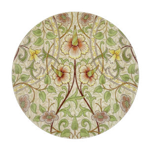 Tabla De Cortar Papel pintado de flores clásico Narciso de William