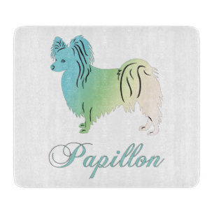 Tabla De Cortar Papillon Dog