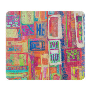 Tabla De Cortar Paraphernalia 6 x 7 Tablero de corte de vidrio Dec