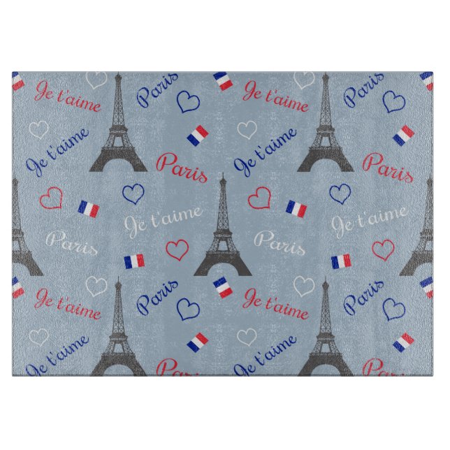 Tabla De Cortar París (Anverso)
