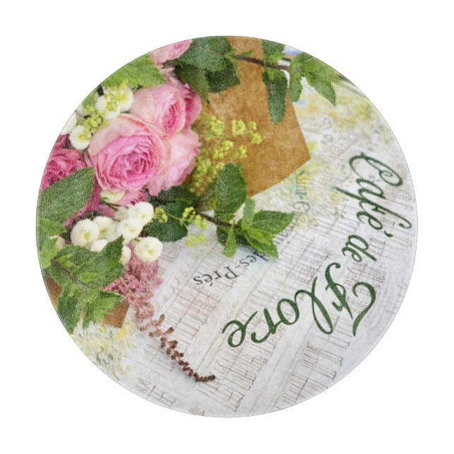 Tabla De Cortar Paris Cafe Cutting Board (Anverso)