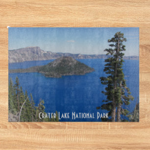 Tabla De Cortar Parque nacional del Lago Crater Escenario
