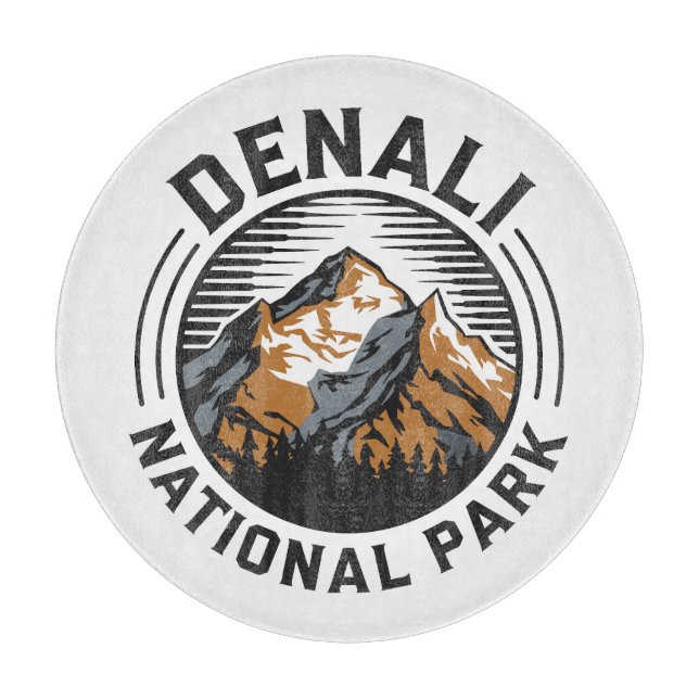 Tabla De Cortar Parque nacional Denali (Anverso)