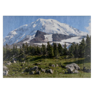 Tabla De Cortar Parque Nacional Mount Rainier, WA. Spray Park