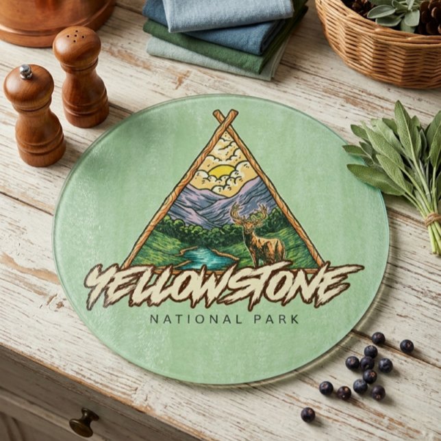 Tabla De Cortar Parque Nacional Yellowstone (Subido por el creador)