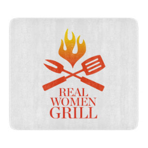 Tabla De Cortar Parrilla de las mujeres reales