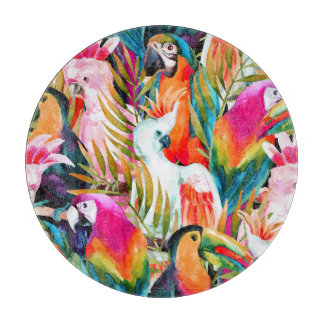 Tabla De Cortar Parroquias acuáticas: Patrón tropical sin foco