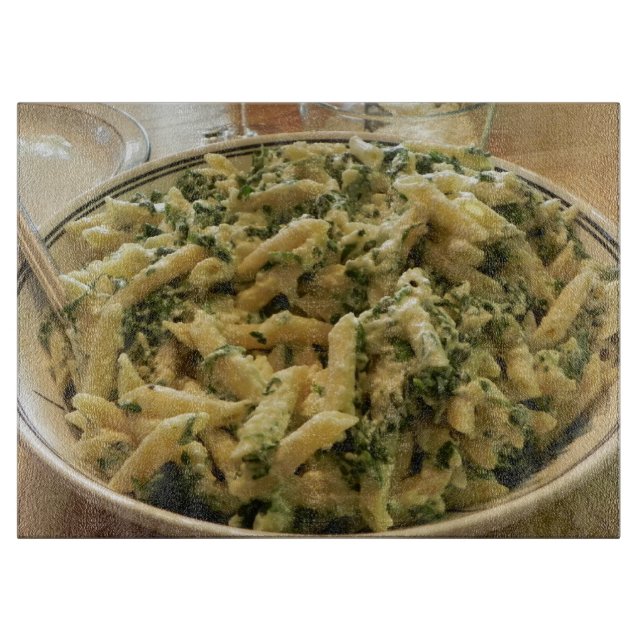 Tabla De Cortar Pasta Alfredo (Anverso)