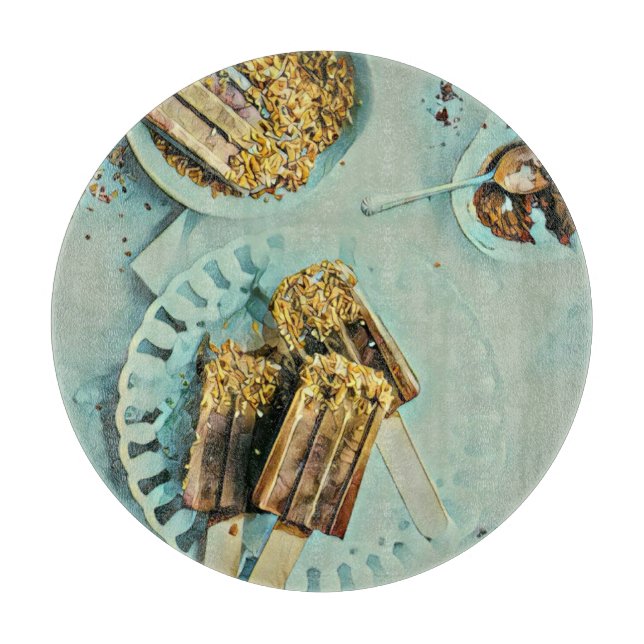 Tabla De Cortar Pastel de helado (Anverso)