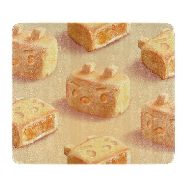 Tabla De Cortar Pastel de piña (Anverso)