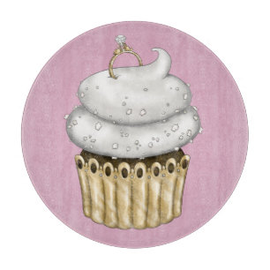 Tabla De Cortar Pastel de Sweet Engagement