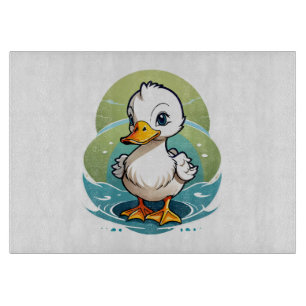 Tabla De Cortar pato blanco