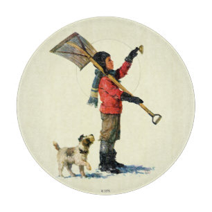 Tabla De Cortar Pato cuchara de la nieve