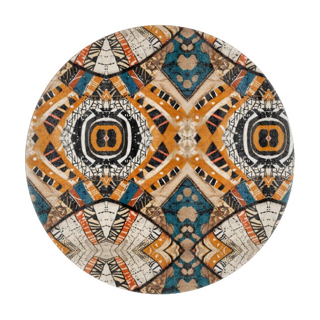 Tabla De Cortar Patrimonio de lujo del Caribe Africano (Anverso)