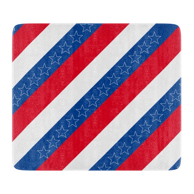 Tabla De Cortar Patriótico/Americano (Anverso)