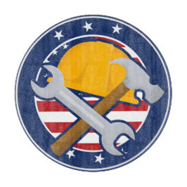 Tabla De Cortar Patriótico Tradesman