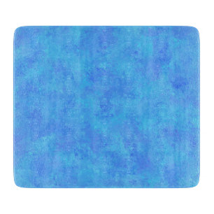 Tabla De Cortar Patrón abstracto azul