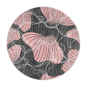 Tabla De Cortar Patrón artístico colorido y abstracto, sin fisuras