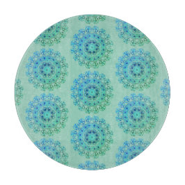 Tabla De Cortar Patrón Blue Lacy 