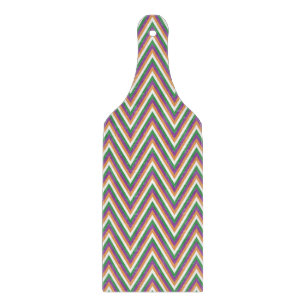 Tabla De Cortar Patrón Chevron Retro Cool