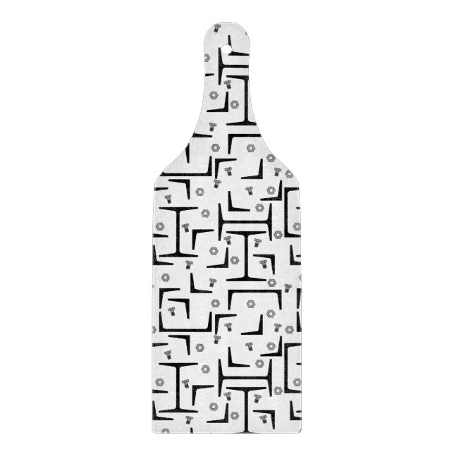 Tabla De Cortar Patrón de acero estructural (Anverso)