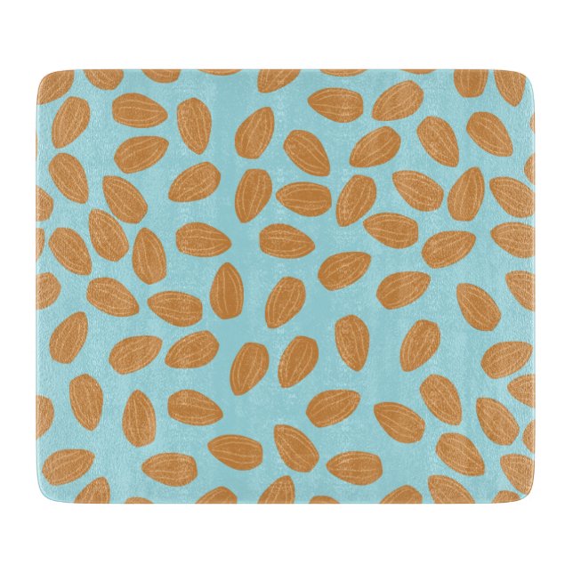 Tabla De Cortar Patrón de almendra (Anverso)