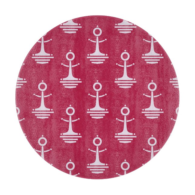 Tabla De Cortar Patrón de anclajes modernos (Anverso)